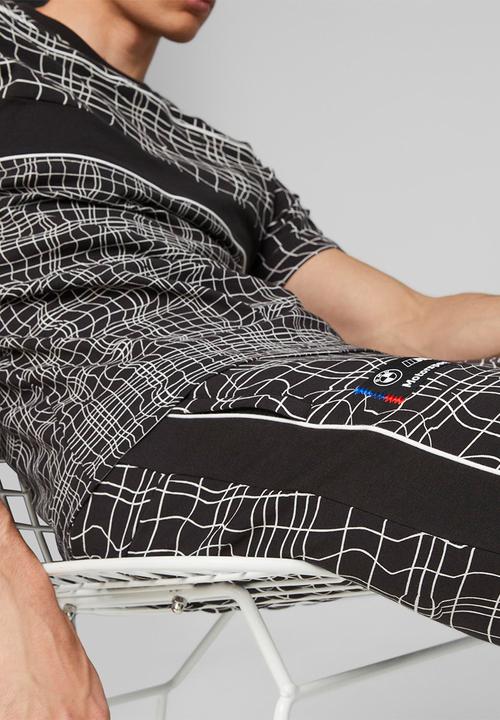 PUMA - BMW M Motorsport Camo SDS sweatpants- puma black aop
