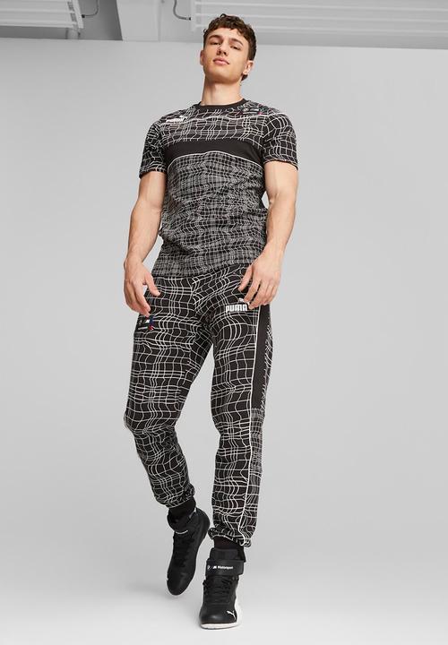 PUMA - BMW M Motorsport Camo SDS sweatpants- puma black aop