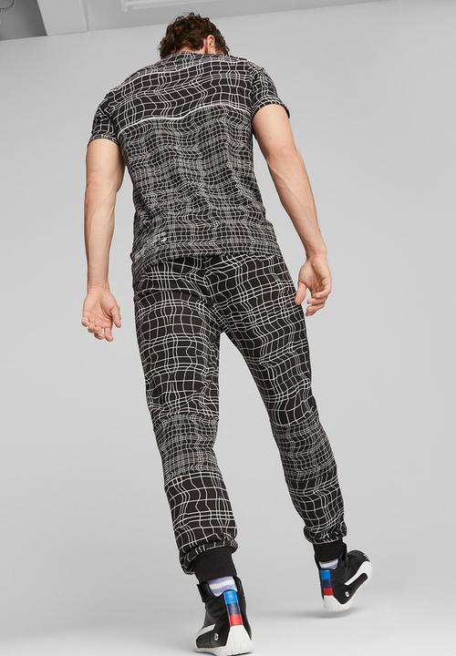 PUMA - BMW M Motorsport Camo SDS sweatpants- puma black aop