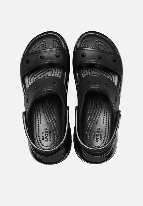 Crocs - Classic mega crush sandal - black