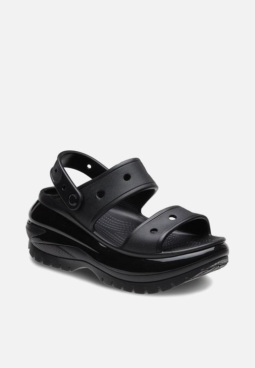 Crocs - Classic mega crush sandal - black