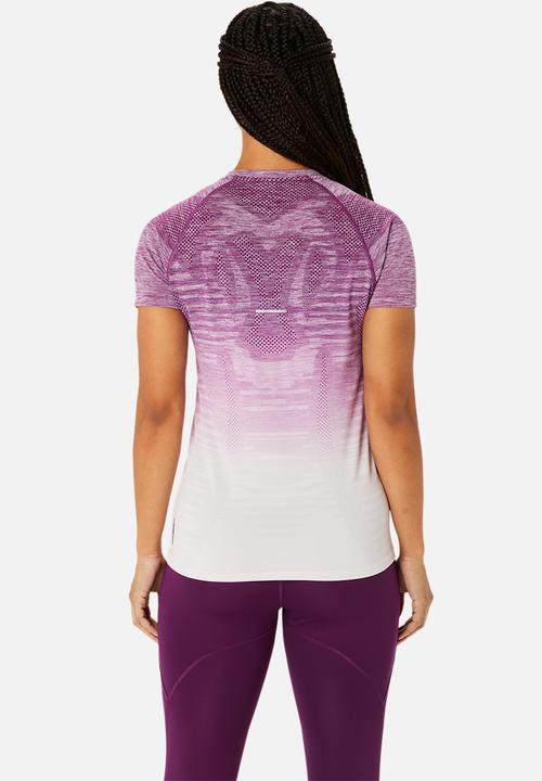 ASICS - Seamless short sleeve top - lilac hint/deep mauve