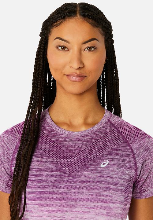 ASICS - Seamless short sleeve top - lilac hint/deep mauve