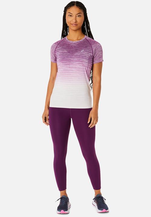 ASICS - Seamless short sleeve top - lilac hint/deep mauve