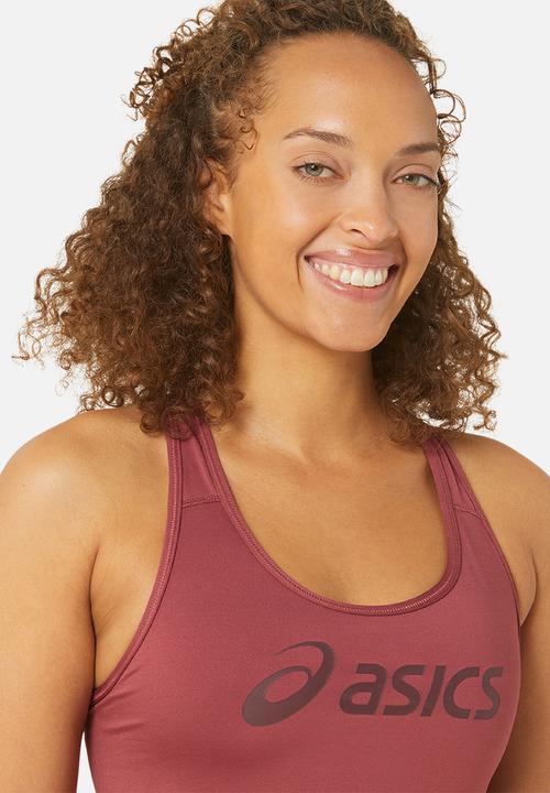 ASICS - Core asics logo bra - brisket red/port royal