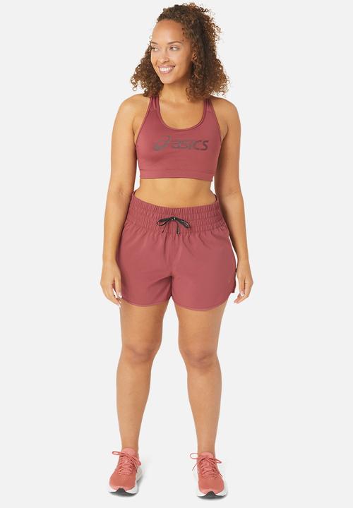 ASICS - Core asics logo bra - brisket red/port royal