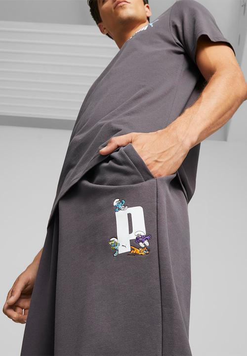 PUMA - Puma x Smurfs Sweatpants - charc grey 