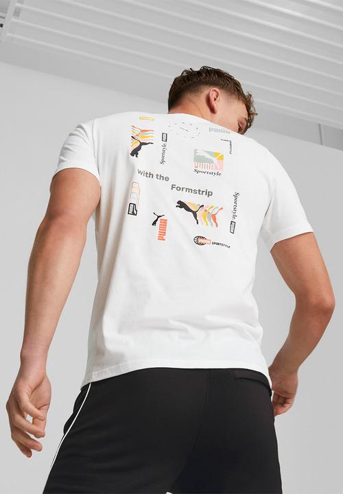 PUMA - Classics brand love tee - white 