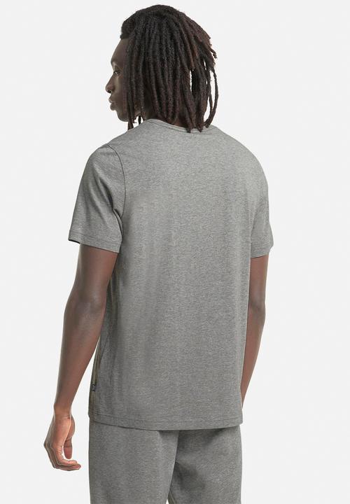 PUMA - Ess+ 2 col logo tee - grey 