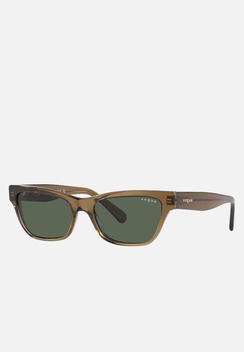 Vogue Eyewear - Vogue Eyewear - 0VO5514S - Transparent Dark Khaki