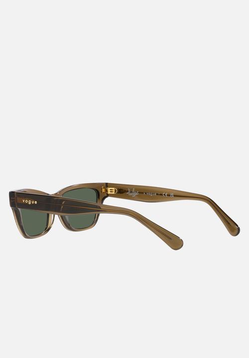 Vogue Eyewear - Vogue Eyewear - 0VO5514S - Transparent Dark Khaki