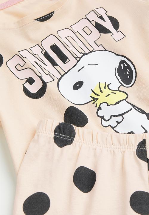H&M - Jersey pyjamas - cream multi