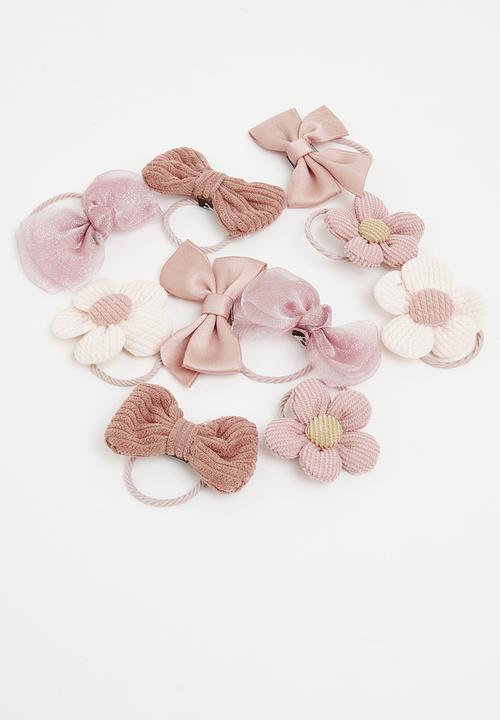 Pop Candy - Bow hair ties - lilac 