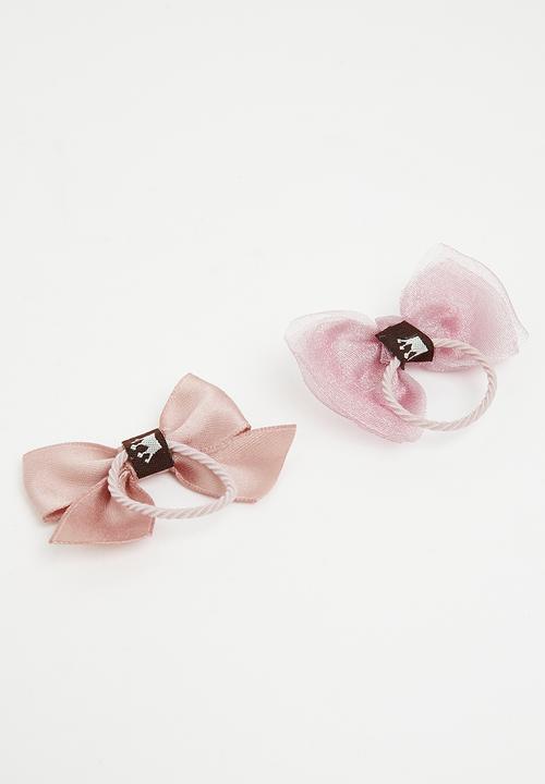 Pop Candy - Bow hair ties - lilac 