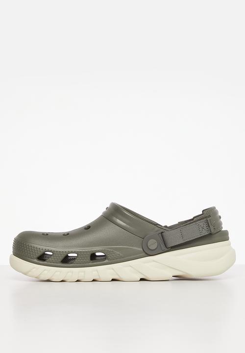 Crocs - Duet max ii clog slip on - dusty olive & stucco