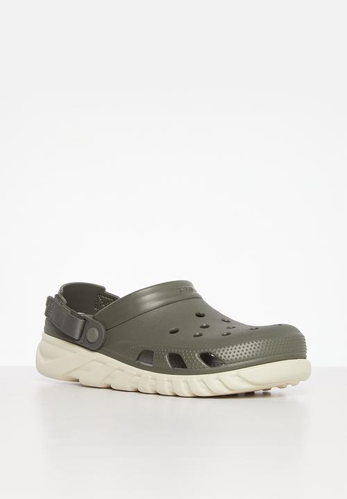 Crocs - Duet max ii clog slip on - dusty olive & stucco