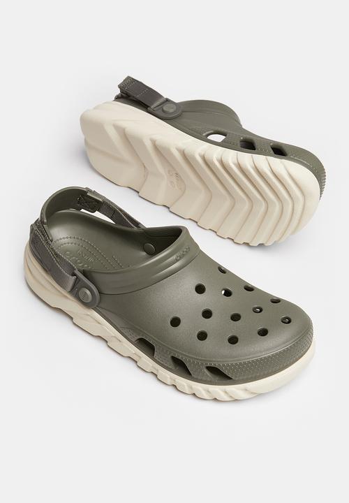 Crocs - Duet max ii clog slip on - dusty olive & stucco