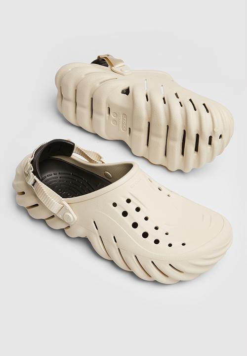 Crocs - Echo clog flat - bone & black