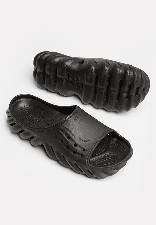 Crocs - Echo slide black sandal - black