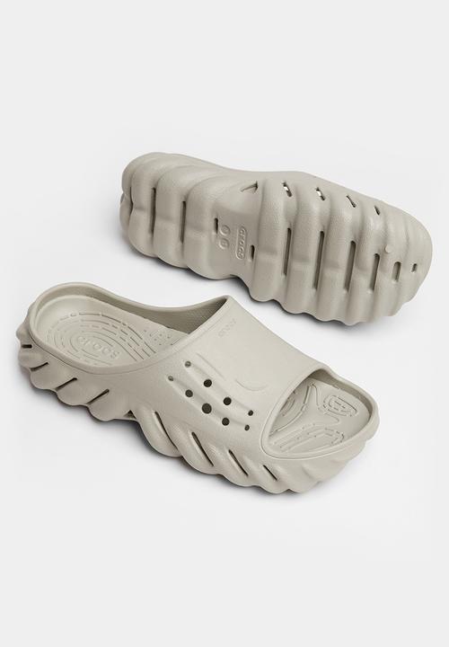 Crocs - Echo slide black sandal - elephant