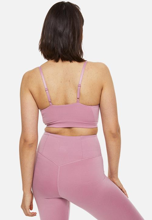 H&M - Softmove™ light support sports bra - pink