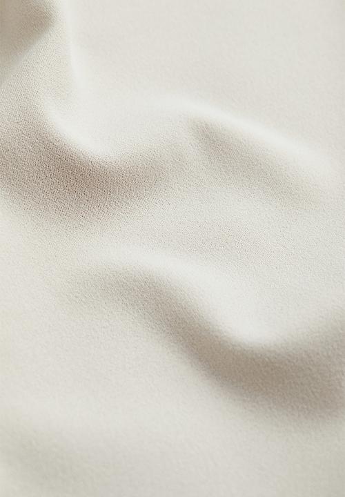 H&M - V-neck top - light beige