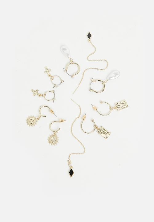 Superbalist - Margo earring pack - gold