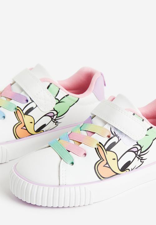 H&M - Printed trainers - white/minnie mouse 