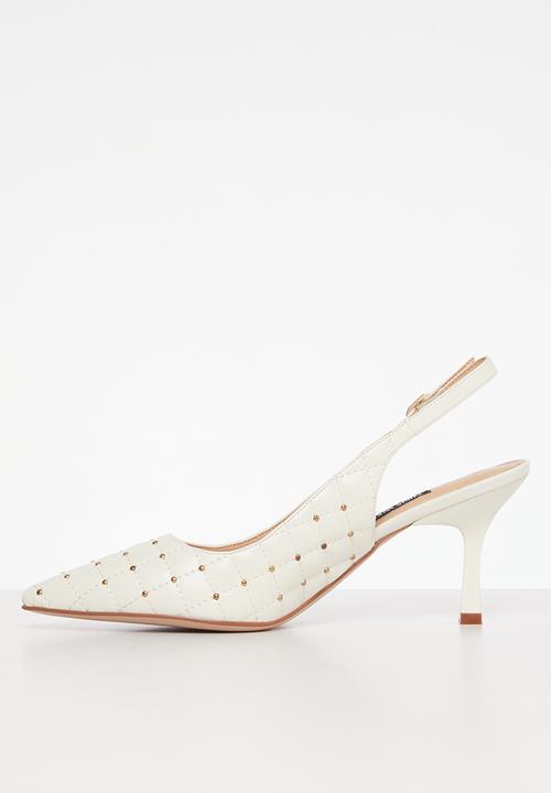 Nine West - Positan heel - white