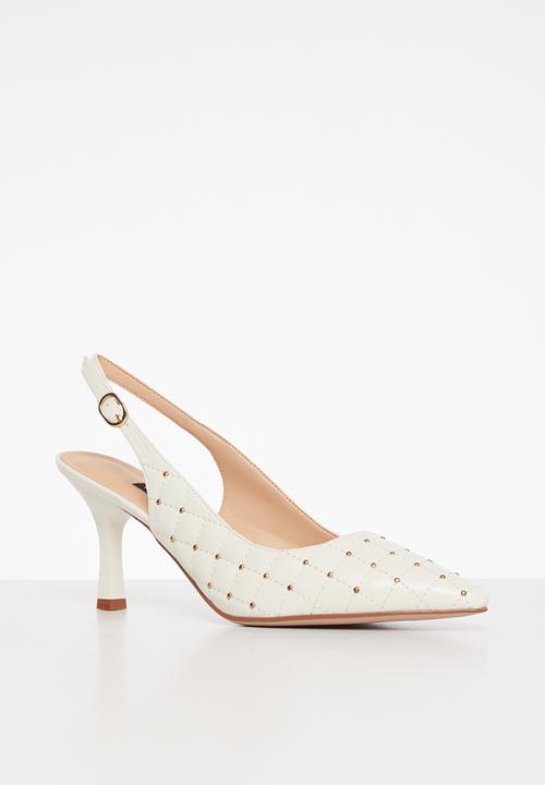 Nine West - Positan heel - white