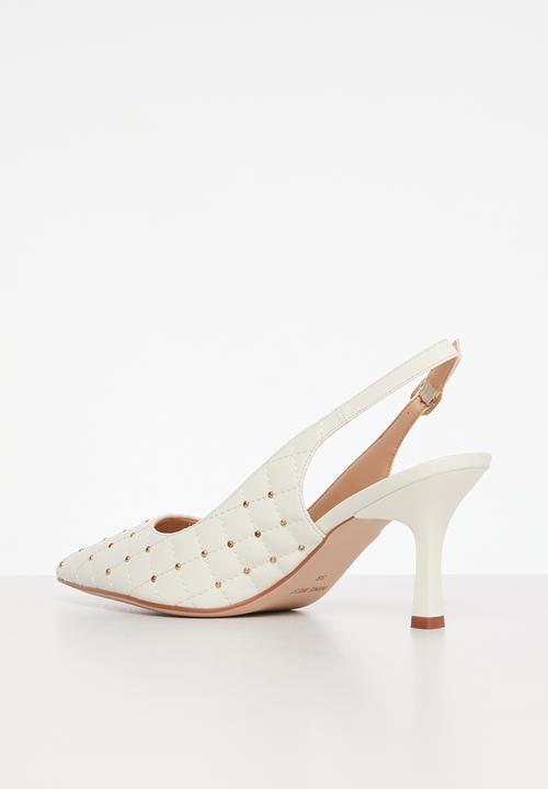 Nine West - Positan heel - white
