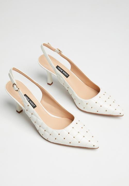 Nine West - Positan heel - white