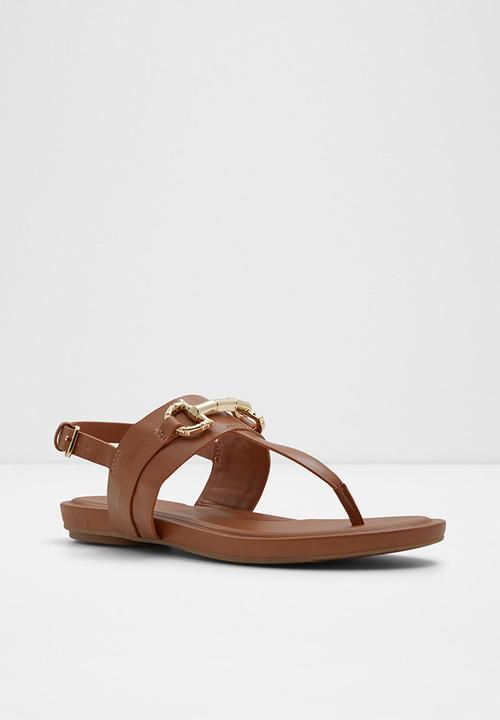 ALDO - Tany t-bar sandal - medium brown