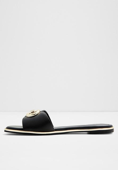 ALDO - Bellenor slip on sandal - black