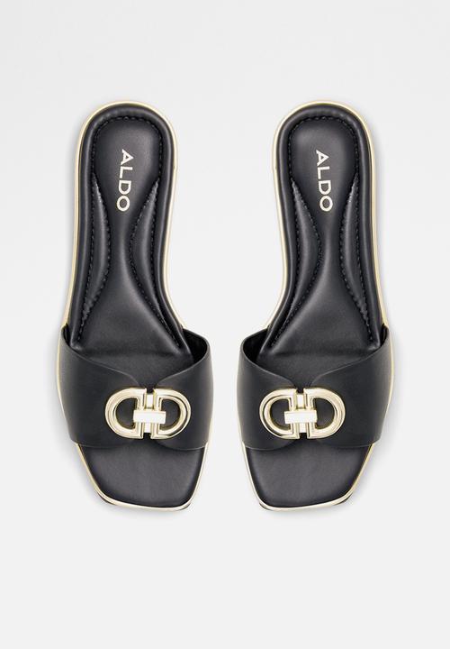ALDO - Bellenor slip on sandal - black
