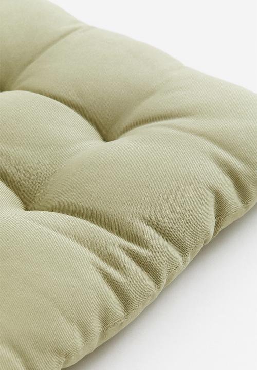 H&M - Twill seat cushion - green