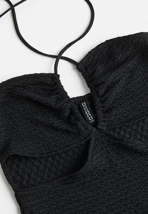H&M - Cut-out thong body - black