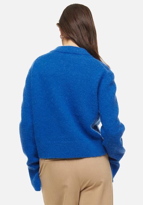 H&M - Mohair-blend jumper - bright blue