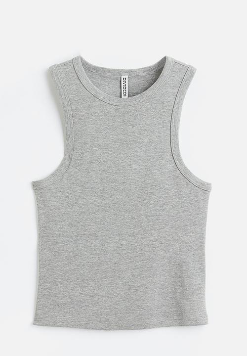 H&M - Vest top - grey marl