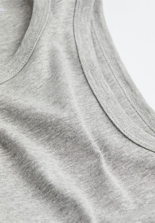 H&M - Vest top - grey marl