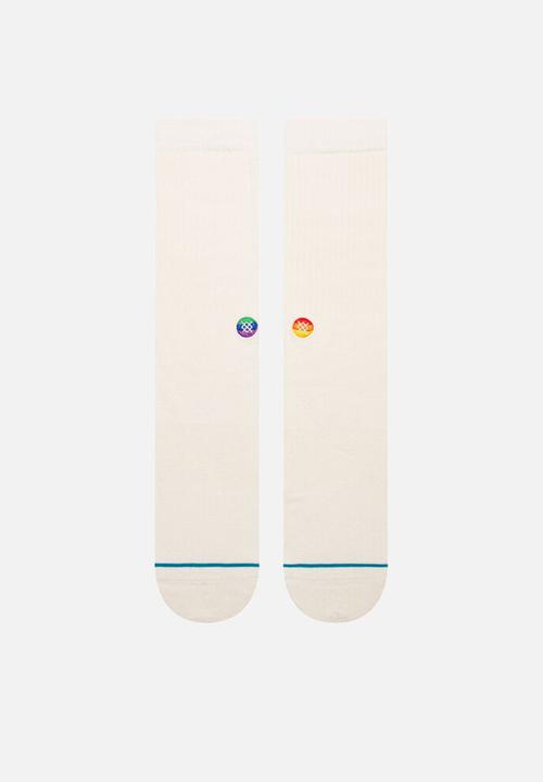 Stance Socks - Love crew - white 