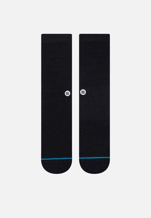 Stance Socks - Icon crew - black/white