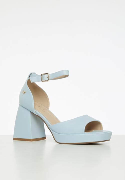Rock & Co - Naked 2 block heel - blue