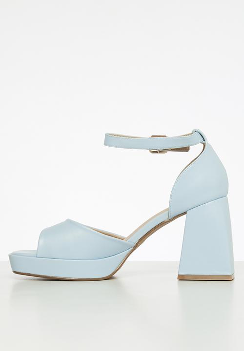 Rock & Co - Naked 2 block heel - blue