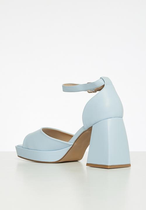 Rock & Co - Naked 2 block heel - blue