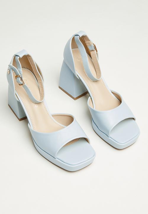 Rock & Co - Naked 2 block heel - blue