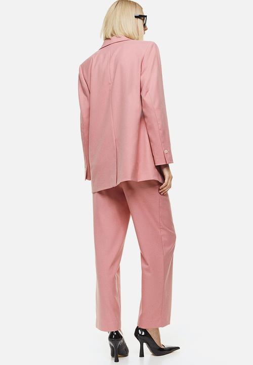 H&M - Tailored trousers - old rose