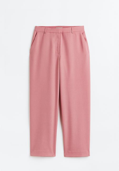 H&M - Tailored trousers - old rose
