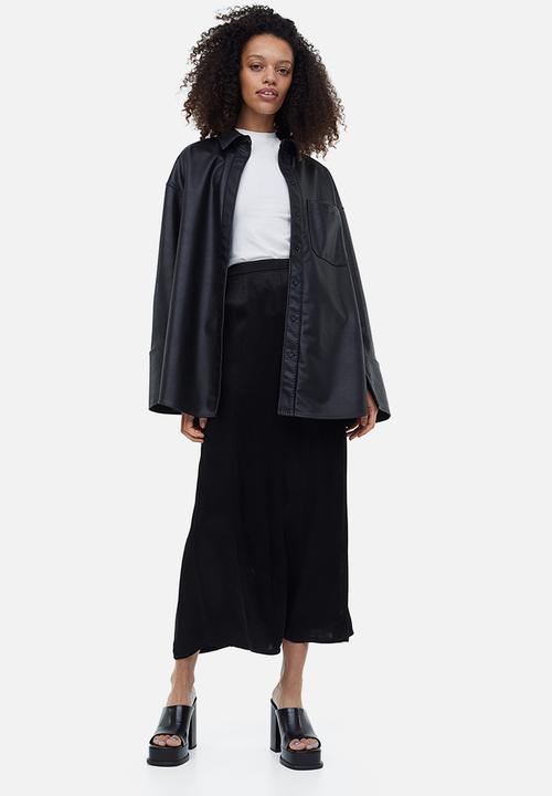 H&M - Maxi skirt - black