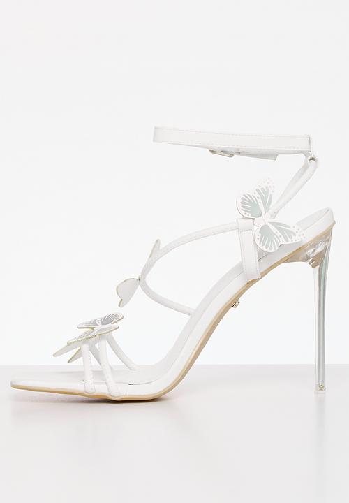 Miss Black - Monarch 1 Stiletto Heel - White
